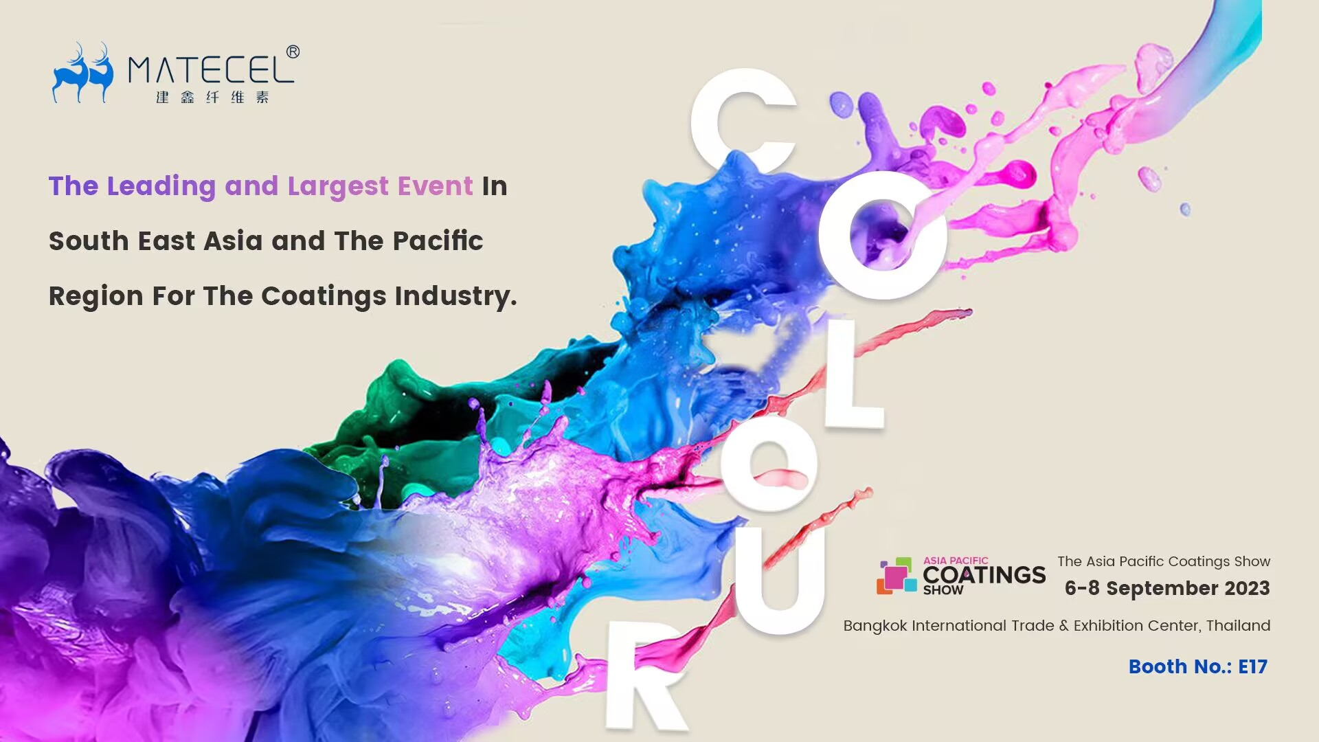 Poised to Ignite Innovation at the Asia Pacific Coating Show 2023